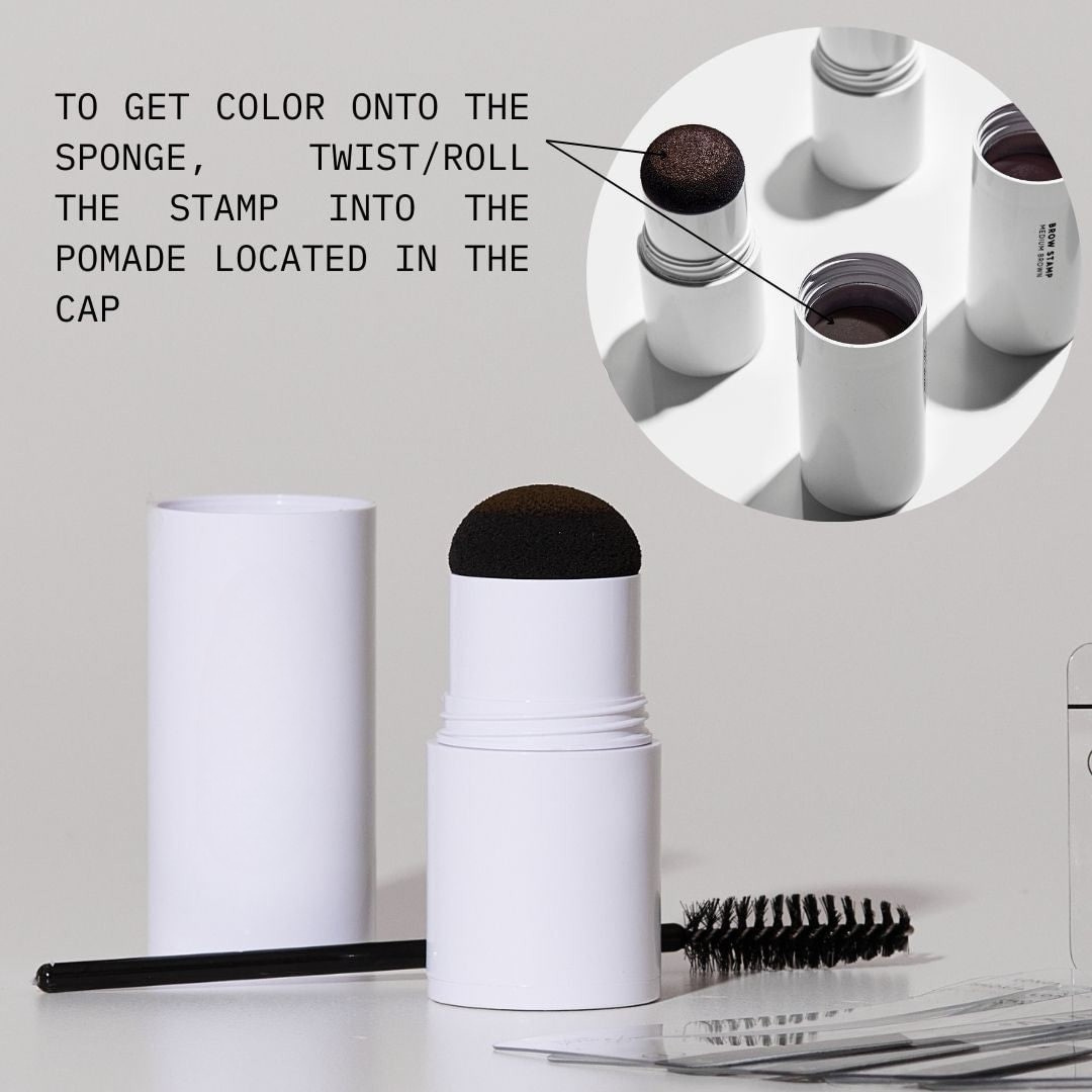 Dark Brown Brow Stamp™ Kit